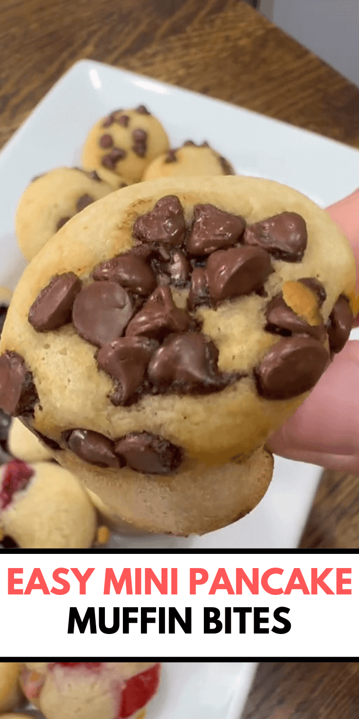 Easy Mini Pancake Muffin Bites