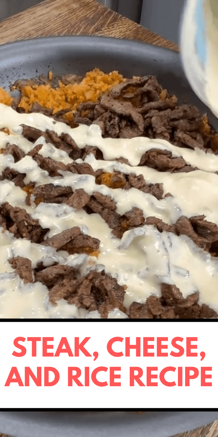 Easy and Delicious Steak, Cheese, and Rice Recipe