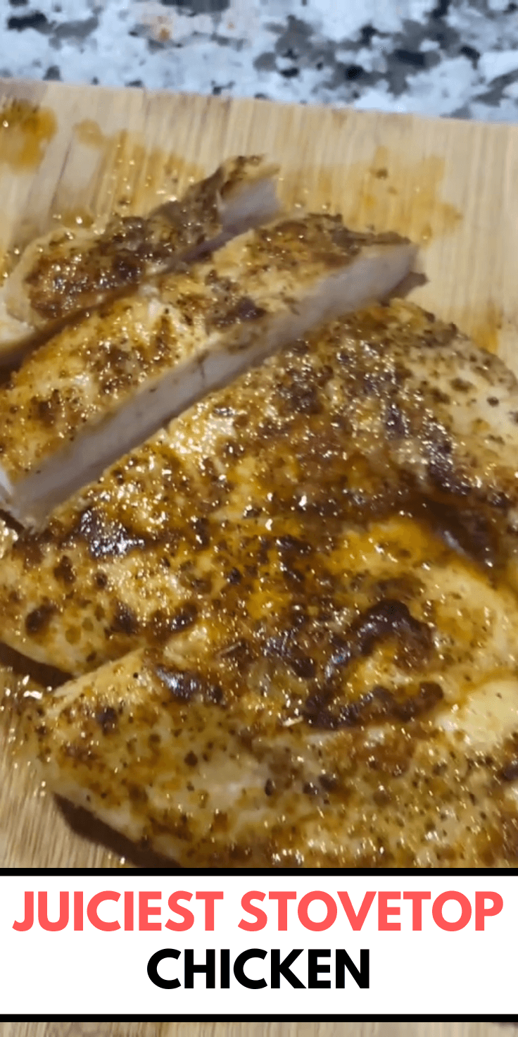 Juiciest Stovetop Chicken