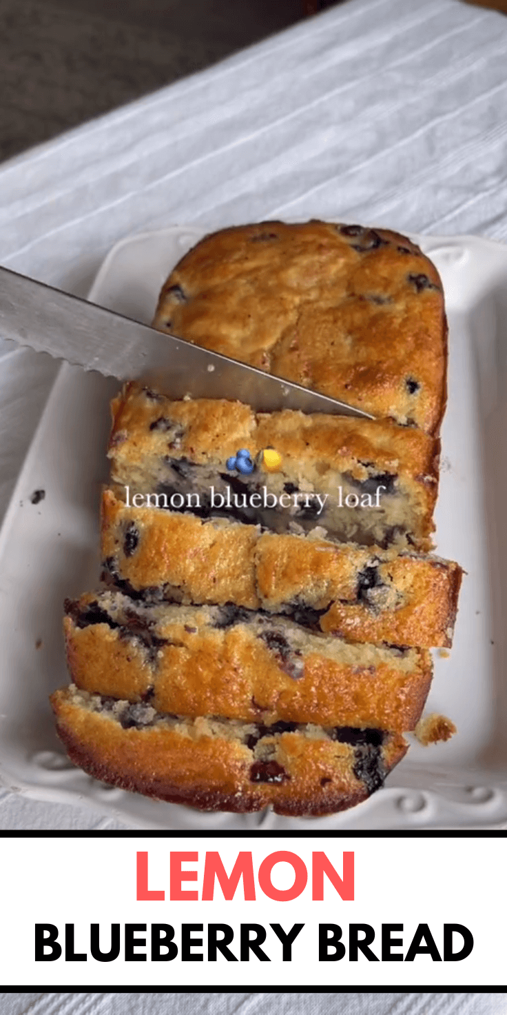 Lemon Blueberry Bread Recipe