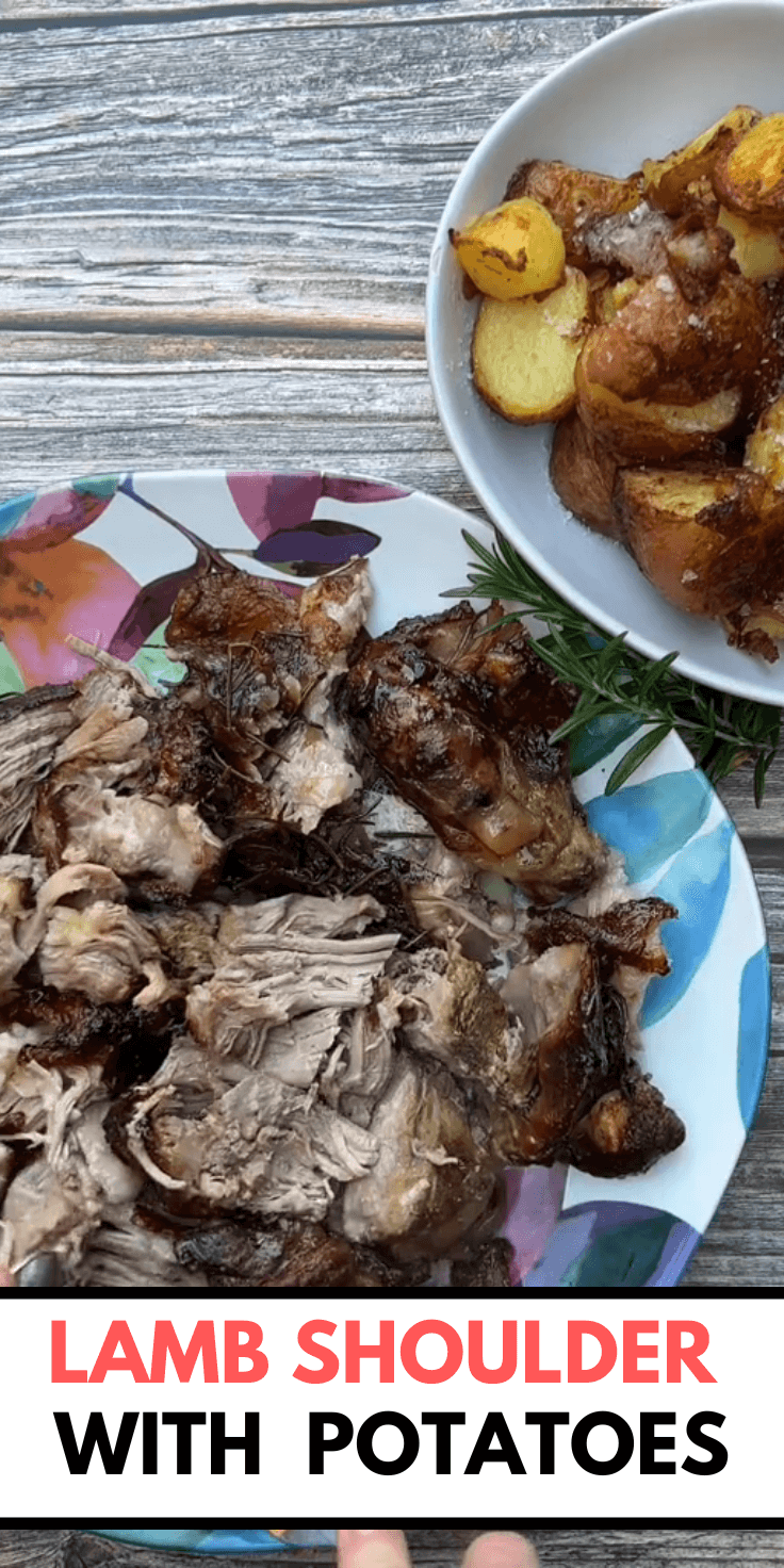 Perfectly Roasted Lamb Shoulder with Crispy Potatoes