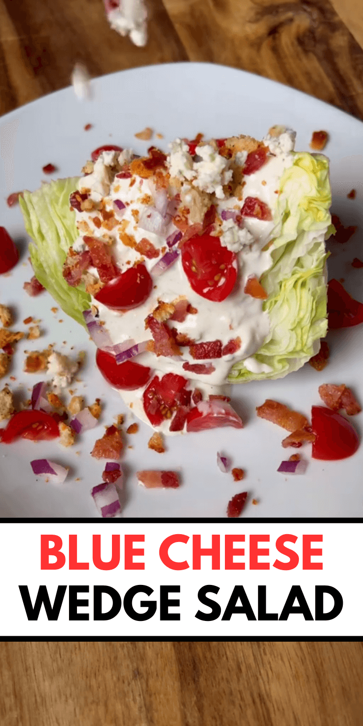 A Classic Blue Cheese Wedge Salad Recipe