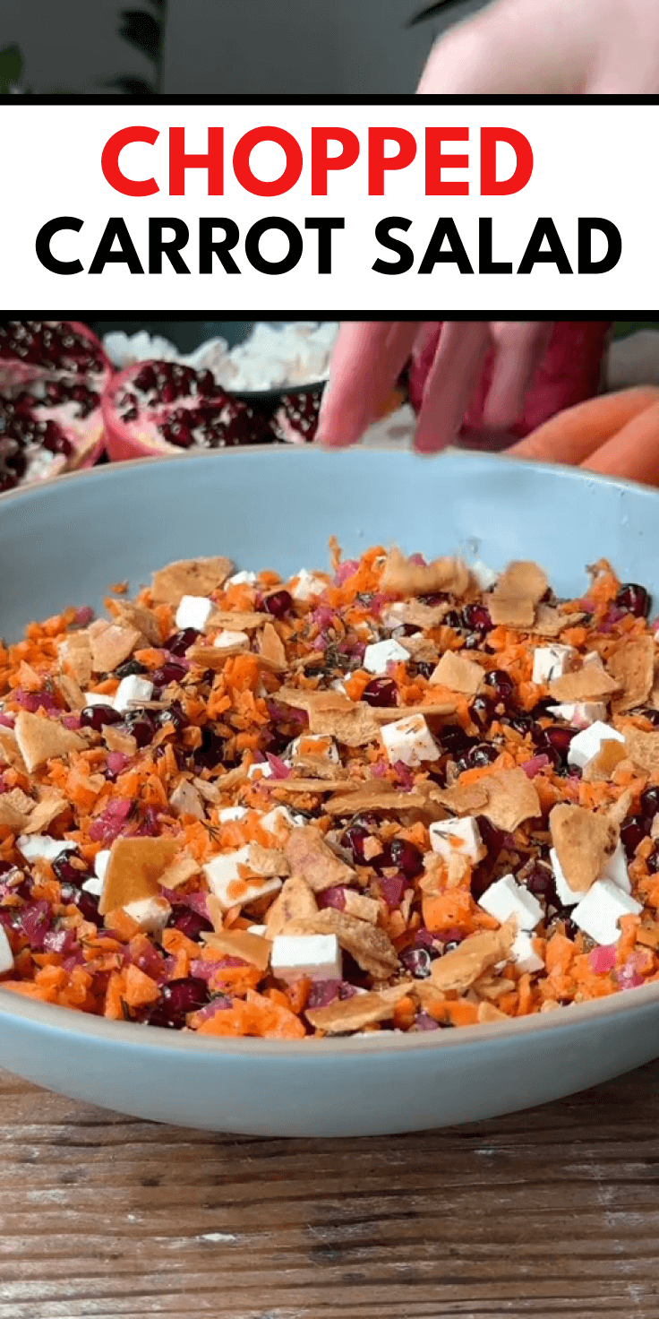 Chopped Carrot Salad