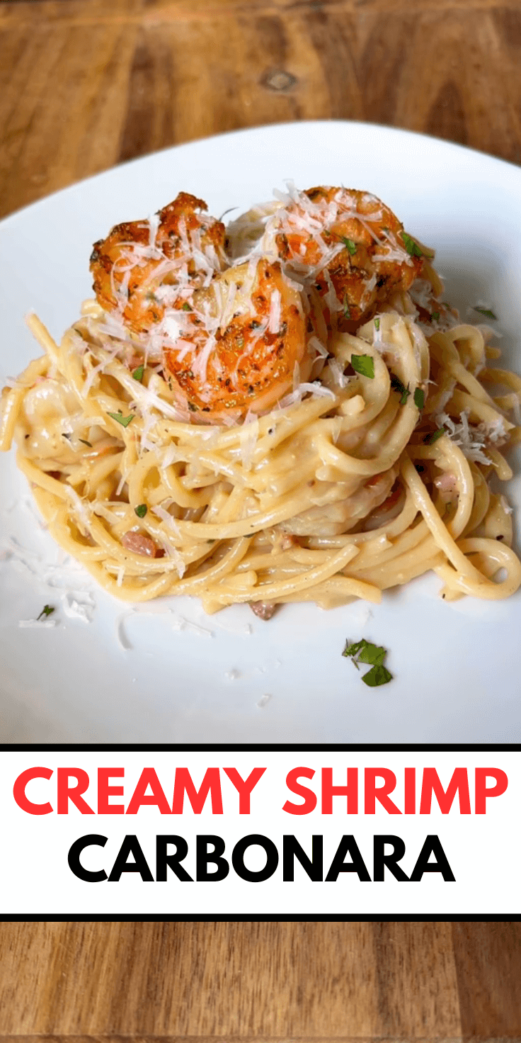 Creamy Shrimp Carbonara