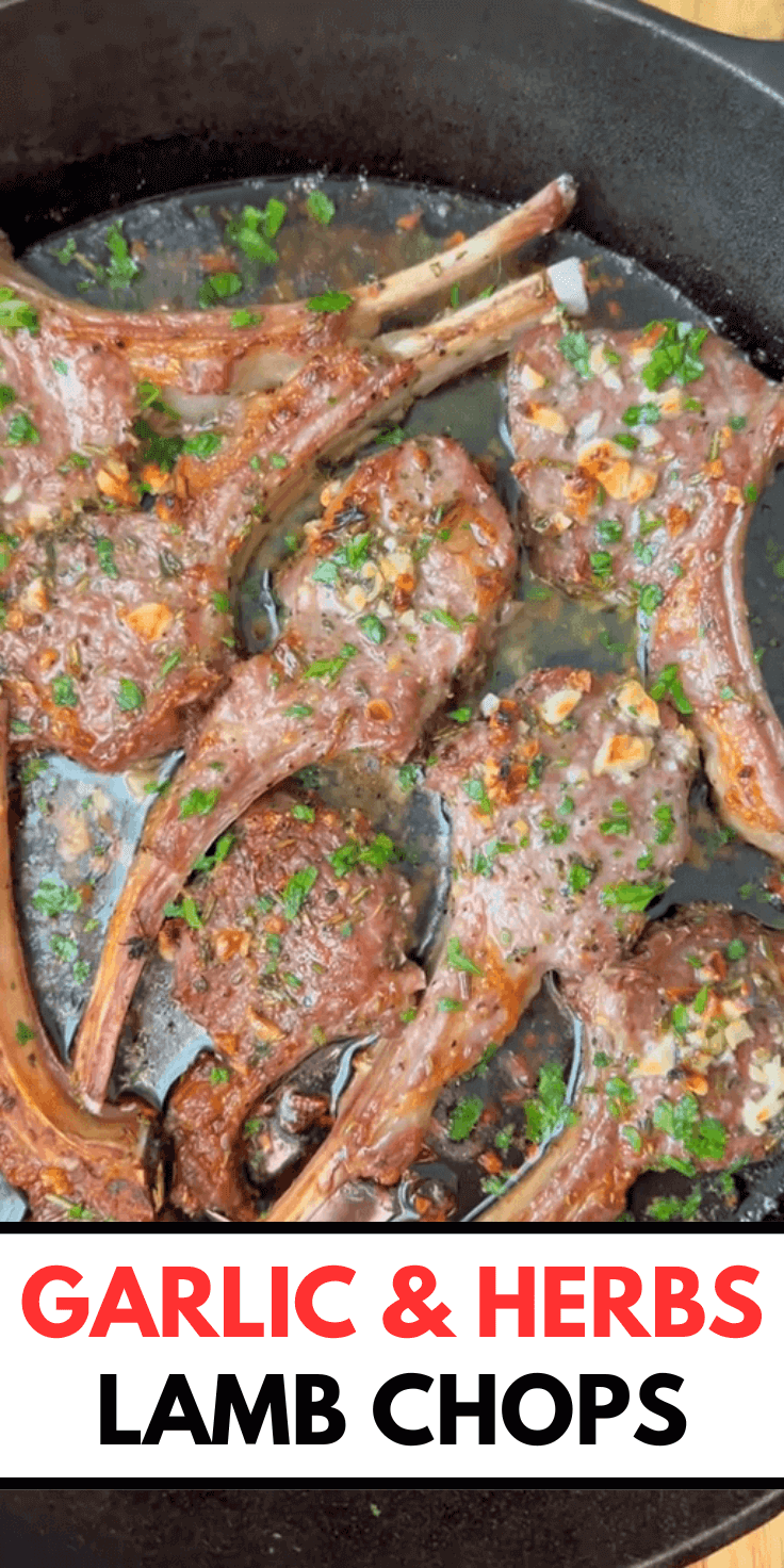 Garlic & Herbs Lamb Chops