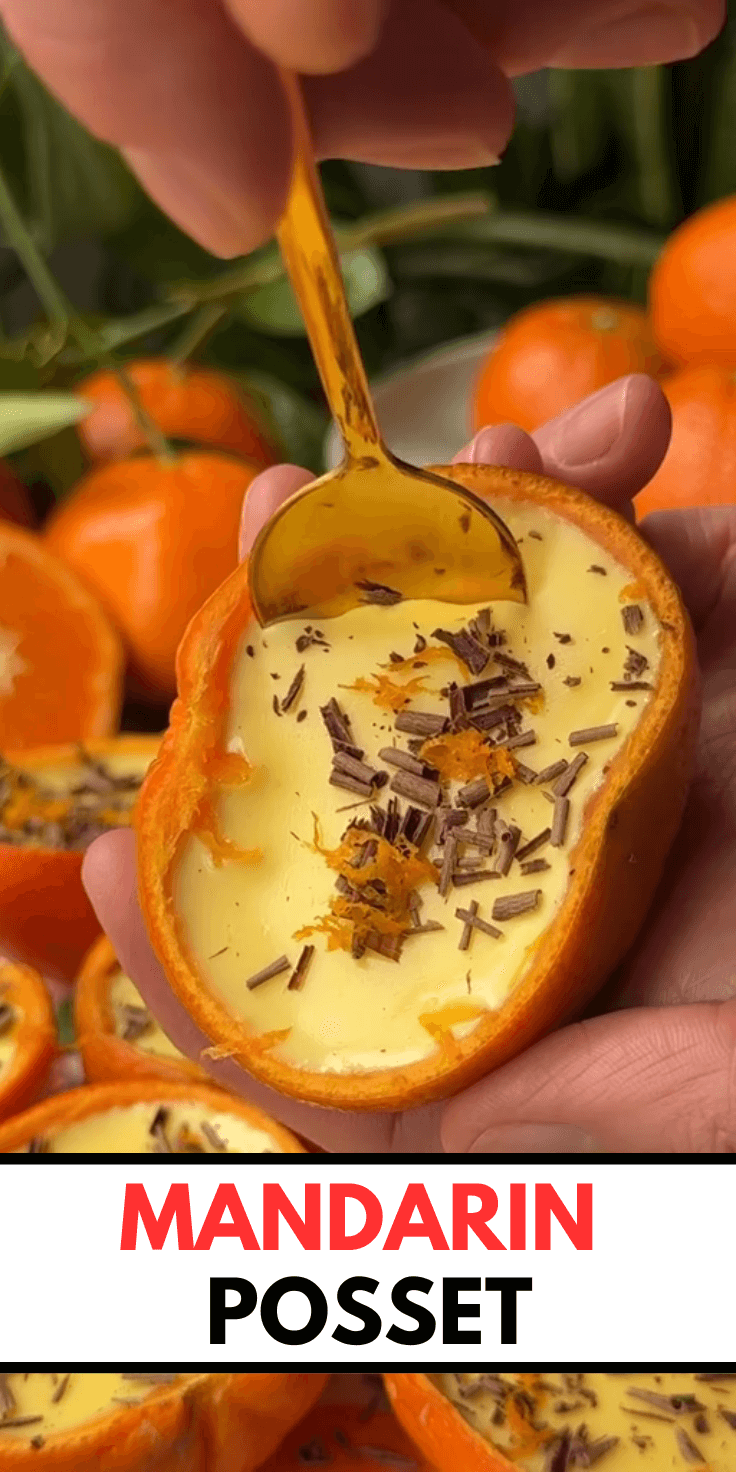 Mandarin Posset