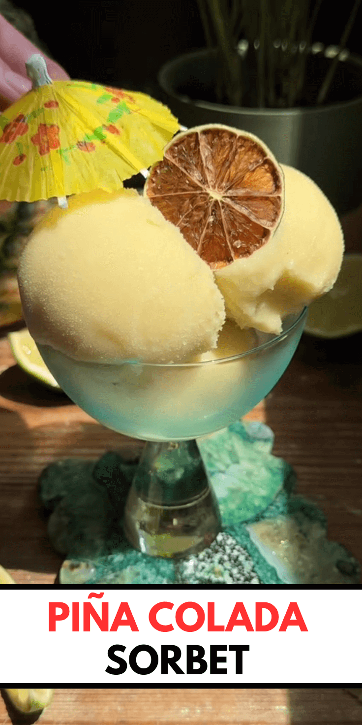 Piña Colada Sorbet