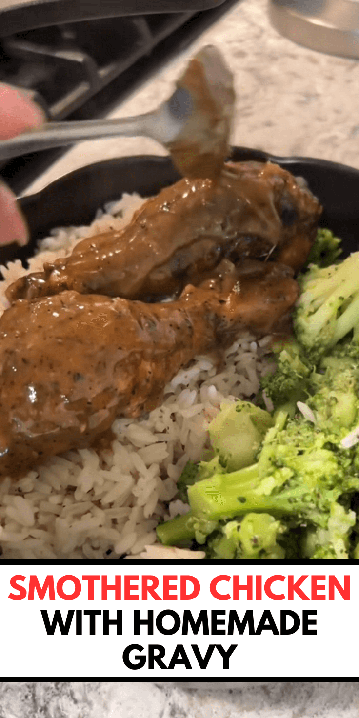 Smothered Chicken with Homemade Gravy