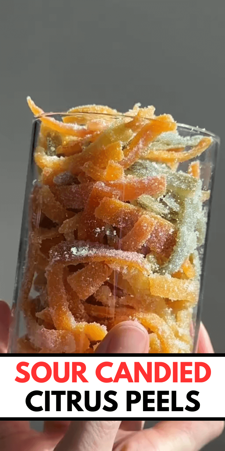 Sour Candied Citrus Peels