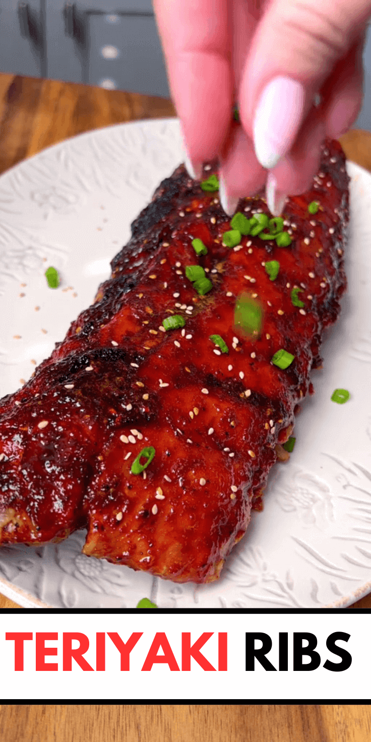 Teriyaki Ribs with Homemade Teriyaki Sauce