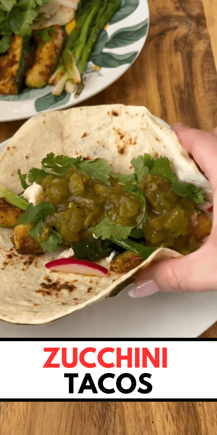 Zucchini Tacos for Dinner