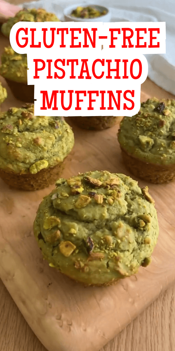 Gluten-Free Pistachio Muffins