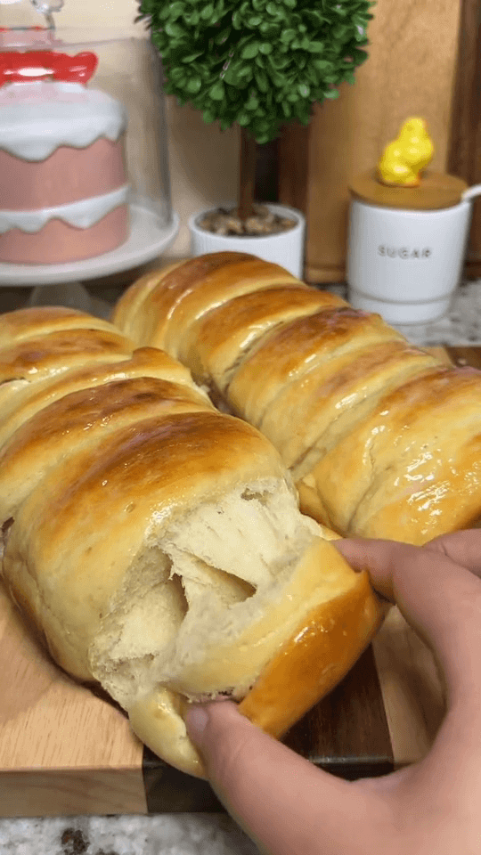 Fluffy Condensed Milk Bread